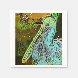 SERVIETTE EN PAPIER PELICAN