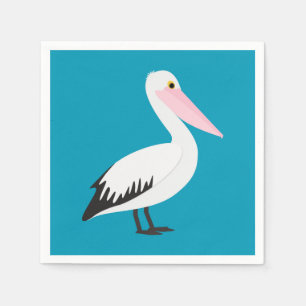 Serviette En Papier Pélican