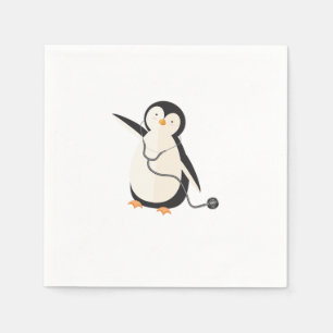 Serviette En Papier Penguin pédiatre chirurgien médecin médecin cadeau