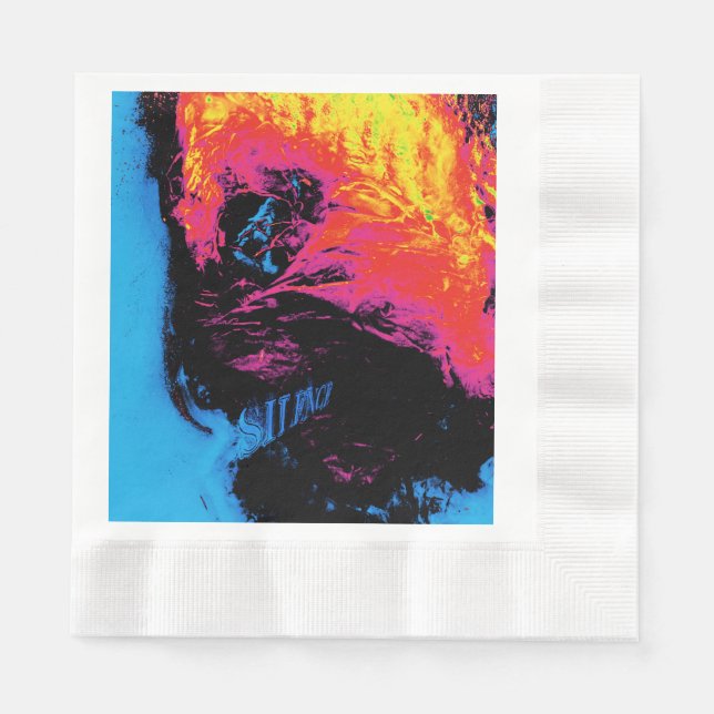 Serviette En Papier pepper and plastic silenced (Devant)