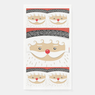 Serviette En Papier Père Noël 027