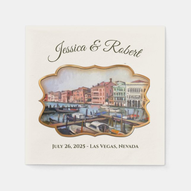 Serviette En Papier Père Noël Barbara, CA - Stearns Wharf (Devant)