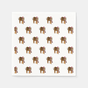 Serviette En Papier Père Noël Tiger