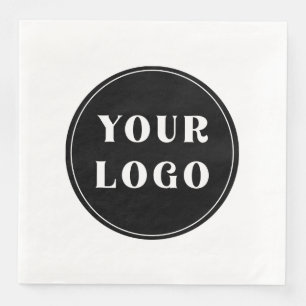 Serviette En Papier personnalisé, unique, élégant et minimaliste
