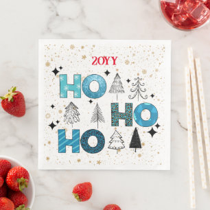 Serviette En Papier Personnaliser Santa Claus