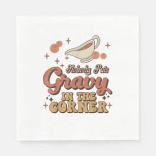 Serviette En Papier Personne Ne Met Gravy Dans Le Coin Funny Super Mer