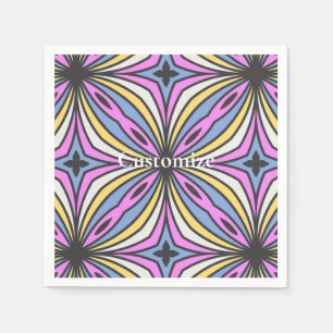 Serviette En Papier Pétales de fleurs colorées Thunder_Cove