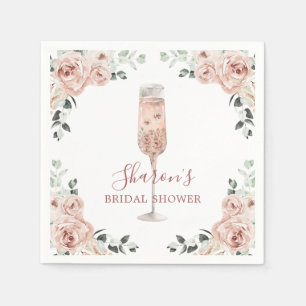 Serviette en papier Pétales de rose poussiéreuse r