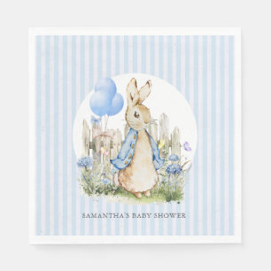 Serviette En Papier Peter Rabbit classique Baby shower garçon