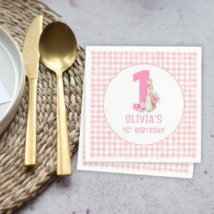 Serviette En Papier Peter Rabbit   Premier anniversaire