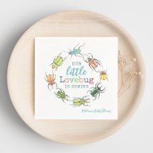 Petit amour mignon et coloré shower de bébé