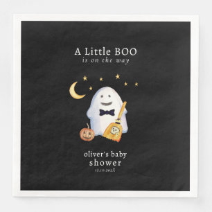 Serviette En Papier Petit Baby shower Boo Ghost Hollaween
