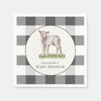 Petit Baby shower d'agneau