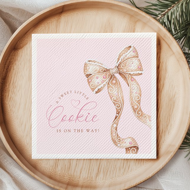 Serviette En Papier Petit Baby shower de livre de cookies (Créateur téléchargé)