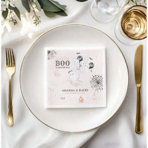 Serviette En Papier Petit Boo Cute Ghost Halloween Baby Girl Douche