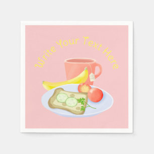 Serviette En Papier Petit déjeuner