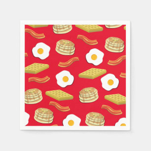 Serviette En Papier Petit déjeuner Brunch Anniversaire Fête Enfants mi