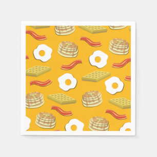 Serviette En Papier Petit déjeuner Brunch Fête d'anniversaire Enfant