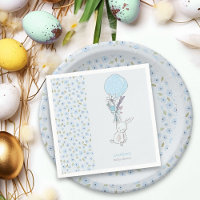 Petit lapin et Balloon mignonne Baby shower garçon