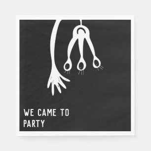 Serviette En Papier Petit Monster Alien Anniversaire