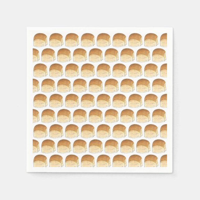 Serviette En Papier Petit pain dans le four Dîner de pain Rolls Baby s (Devant)