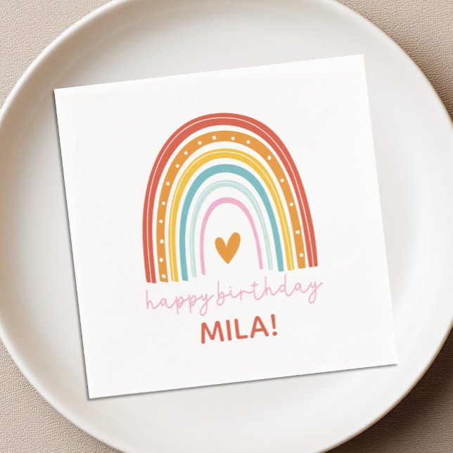 Serviette En Papier Petit Rayon de Soleil Anniversaire (Créateur téléchargé)