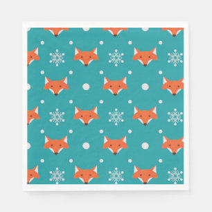 Serviette En Papier Petit renard pas cher