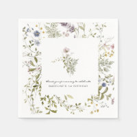 Petite Fleur Sauvage | Fête d'anniversaire florale