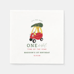 Serviette En Papier Petite Voiture Vacances Onederday Party