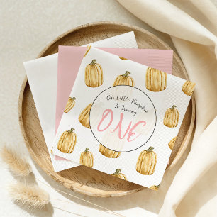 Serviette En Papier Petites filles Citrouilles automne napperons servi