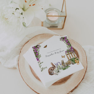 Serviette En Papier Petites Merveilles Baby Shower de Jardin de Prin