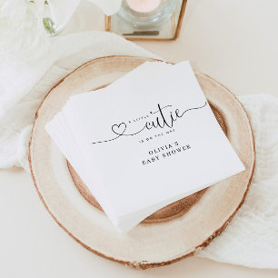 Serviette En Papier Petites serviettes en baby shower