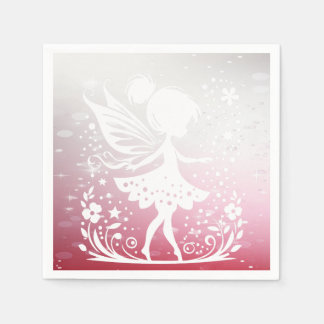 Serviette En Papier Petites serviettes florales de fées