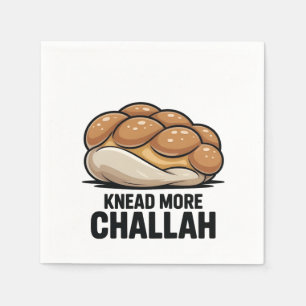 Serviette En Papier Pétrir Plus Challah Juif Juif Baking