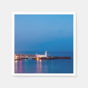 Serviette En Papier Phare de Scarborough