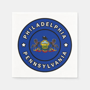 Serviette En Papier Philadelphie Pennsylvanie