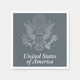 Serviette En Papier Phoque des États-Unis