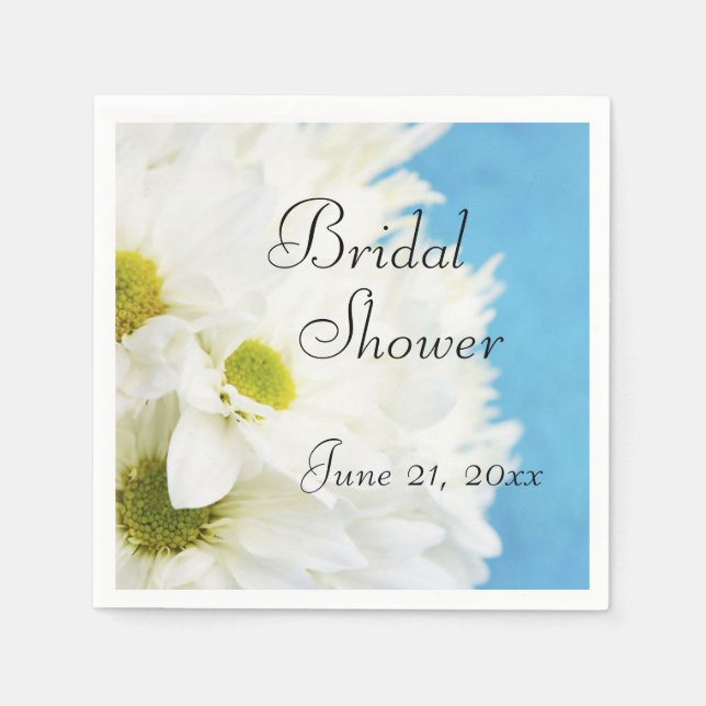 Serviette En Papier Photo Daisy (Devant)