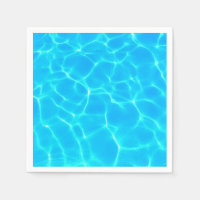 Photo de la piscine bleue