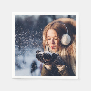 Serviette En Papier Photo personnalisée personnalisée