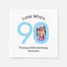 Photo Regarde Qui a 90 Ans Fête d'anniversaire 90