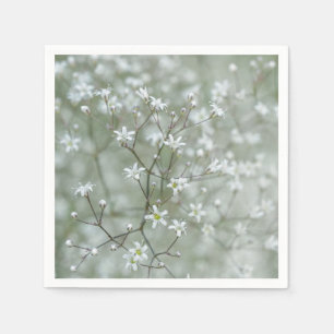 Serviette En Papier Photographie de fleurs de baby's breath botaniques