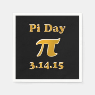 Serviette En Papier Pi Day 2015 Papier serviettes