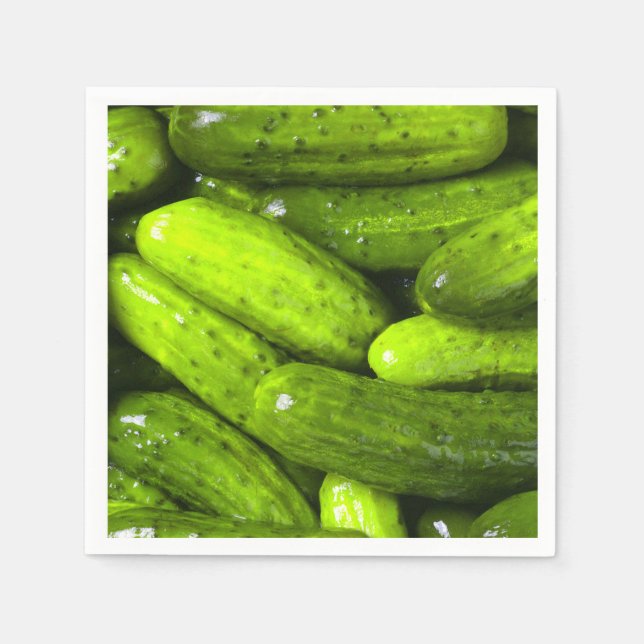 Serviette En Papier Pickle Pickle Lover Cadeau Pickle Ball Personnalis (Devant)