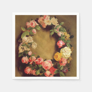 Serviette En Papier Pierre-Auguste Renoir - Couronne des Roses