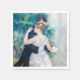 Serviette En Papier Pierre-Auguste Renoir - Danse à la ville