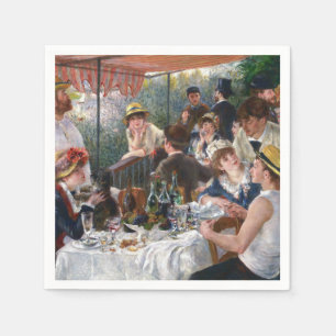 Serviette En Papier Pierre-Auguste Renoir - Le Déjeuner des canotiers