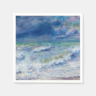 Serviette En Papier Pierre-Auguste Renoir - Paysage marin