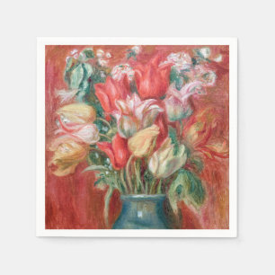Serviette En Papier Pierre-Auguste Renoir - Tulip Bouquet