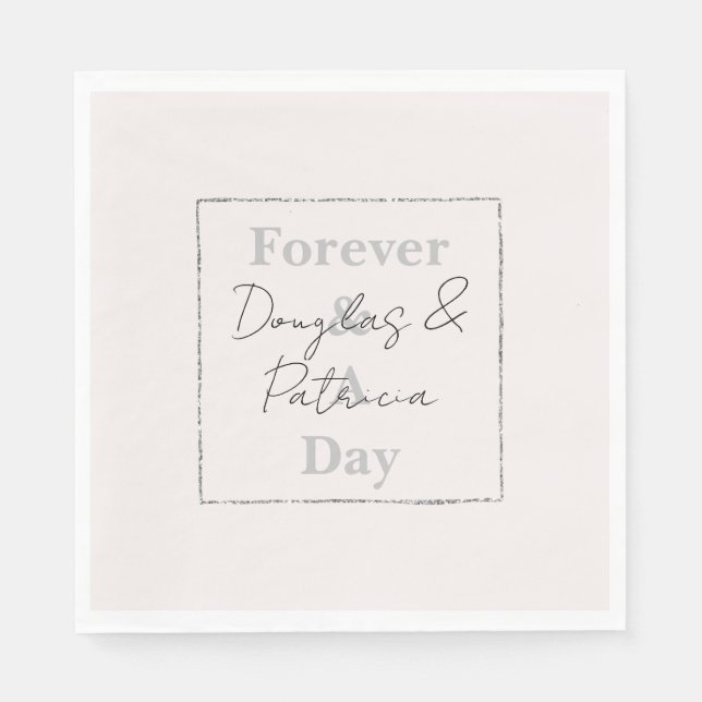 Serviette En Papier Pierre beige crème (Devant)